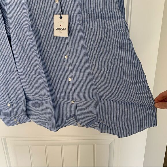 UNTUCKit Linen Shirt 18 - Picture 9 of 11